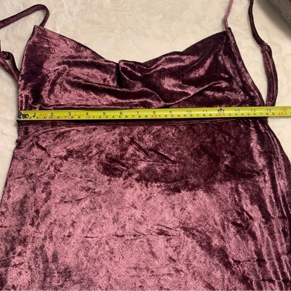 NWT Free People Velvet Tunic Large Fig Jam Intimately Free Pple All Night Cami